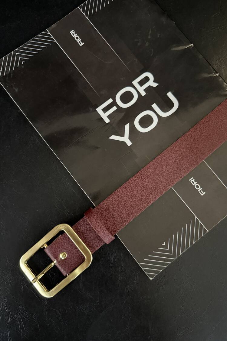 Women Trouser Belt With Gold Buckle  Jacket Belt  Dress Belt  Shirt Belt