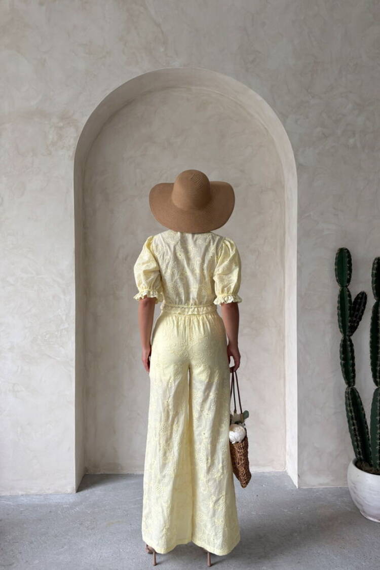Embroidered Pants