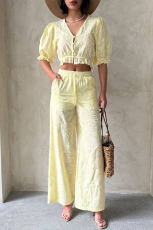 Embroidered Pants