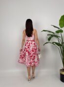 Double Set With Patterned Crepe Bustier - Brand: Miss Janell - Women's Clothing Wholesale - Globality Store