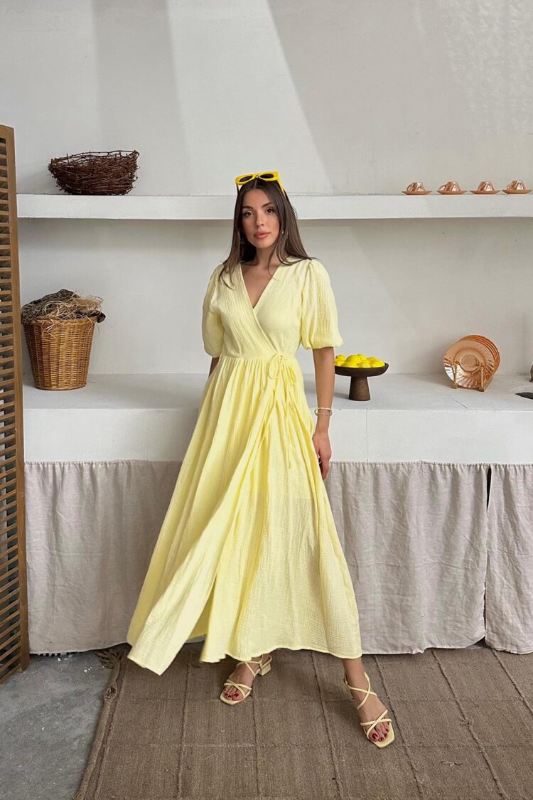 WholesaleMueslin Long Dress
