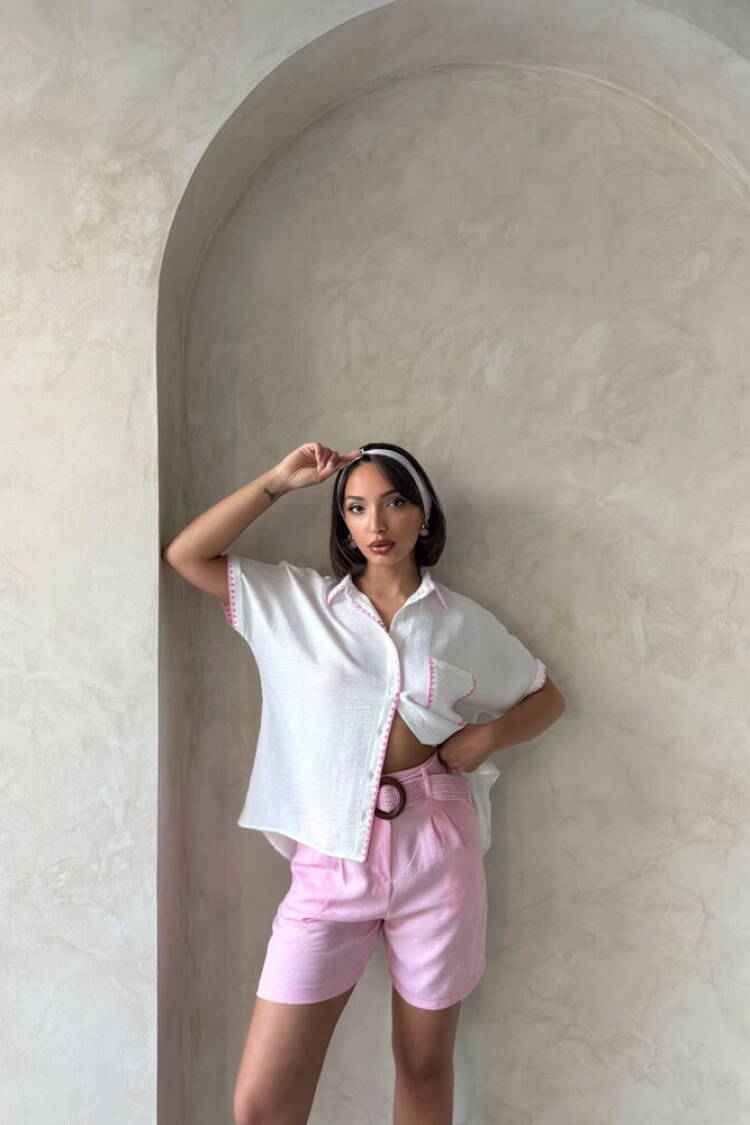 Belted Shorts