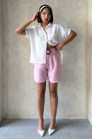 Belted Shorts - Brand: Topshow - Women's Clothing Wholesale - Globality Store