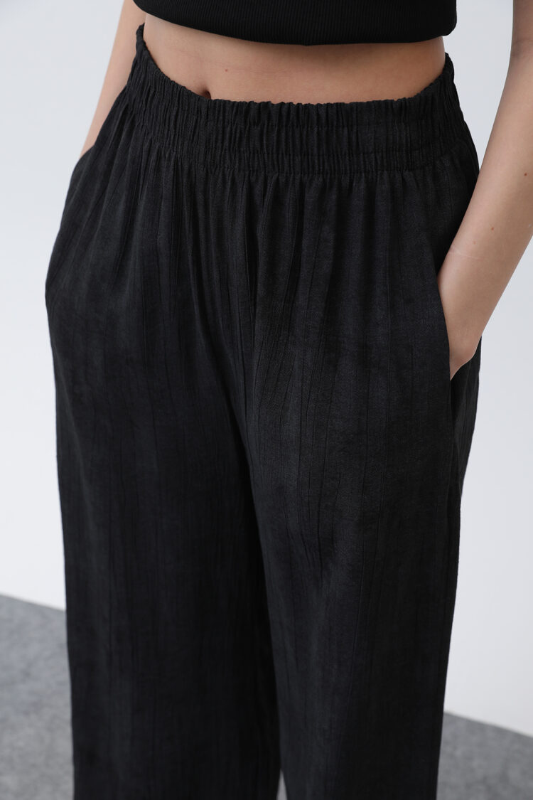Women's Elastic Waist Loose Pants