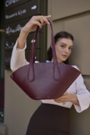 Leather Look Shopper Bag - Brand: Mina Fashion - Women's Clothing Wholesale - Globality Store