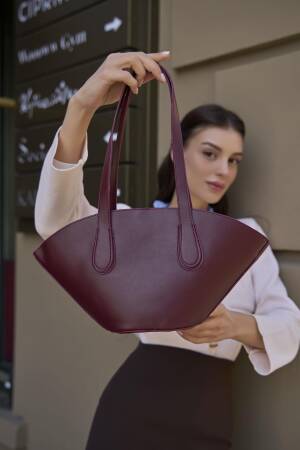 Leather Look Shopper Bag - Brand: Mina Fashion - Women's Clothing Wholesale - Globality Store