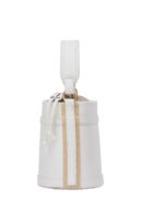 Contrast Stitched Bucket Hand And Shoulder Bag - Brand: Mina Fashion - Women's Clothing Wholesale - Globality Store