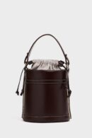 Contrast Stitched Bucket Hand And Shoulder Bag - Brand: Mina Fashion - Women's Clothing Wholesale - Globality Store