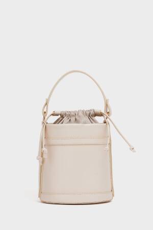 Contrast Stitched Bucket Hand And Shoulder Bag - Brand: Mina Fashion - Women's Clothing Wholesale - Globality Store