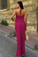 Openwork Set With Back Neckline - Brand: Sobe Istanbul - Women's Clothing Wholesale - Globality Store