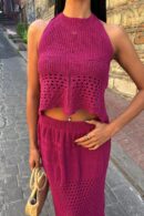 Openwork Set With Back Neckline - Brand: Sobe Istanbul - Women's Clothing Wholesale - Globality Store