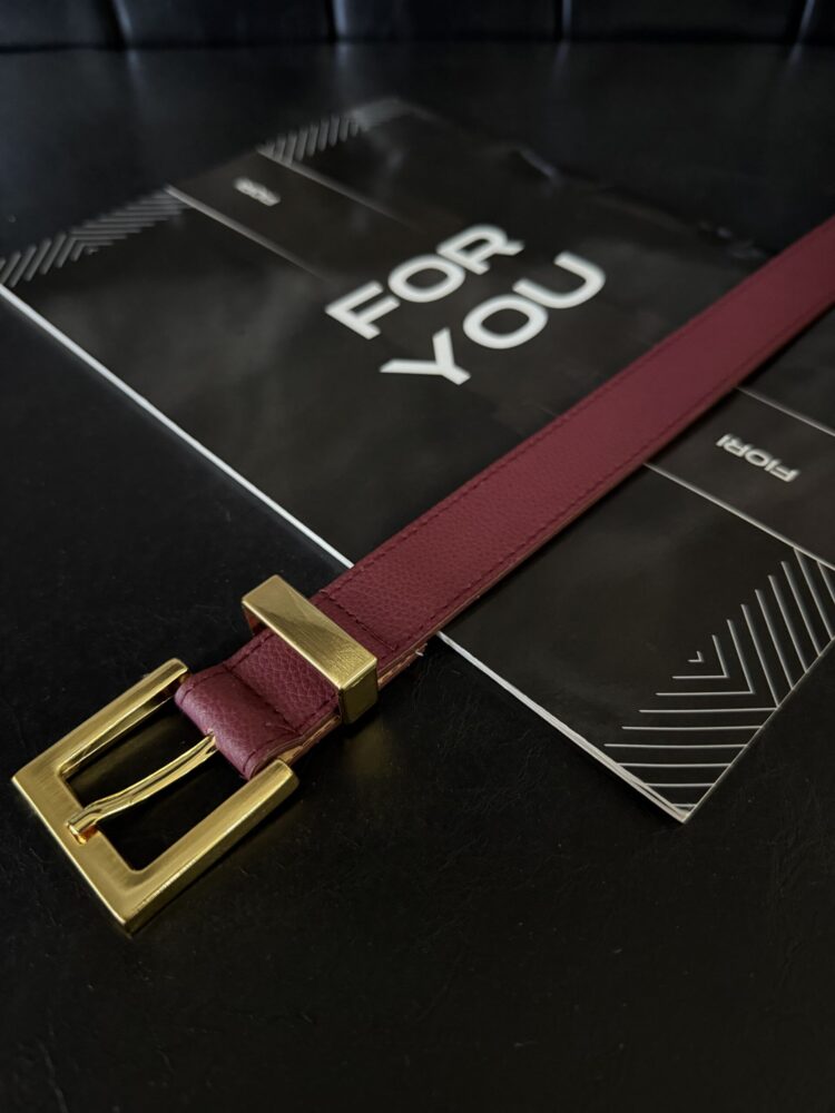 Square Buckle Bridge Women's Belt - Brand: Fiori - Women's Clothing Wholesale - Globality Store