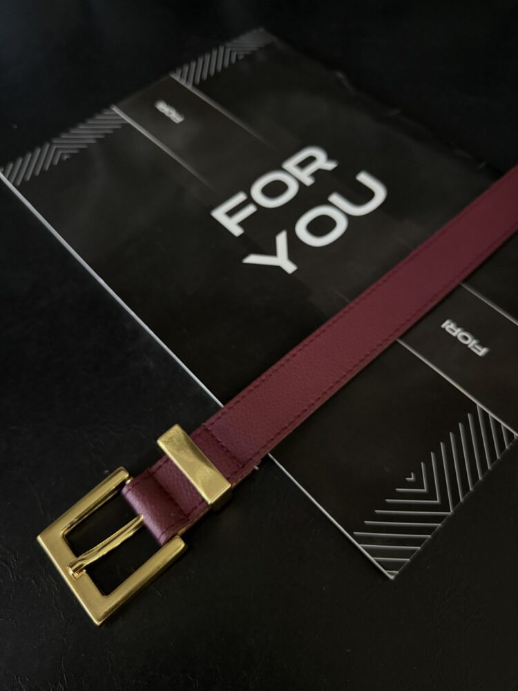 Square Buckle Bridge Women's Belt