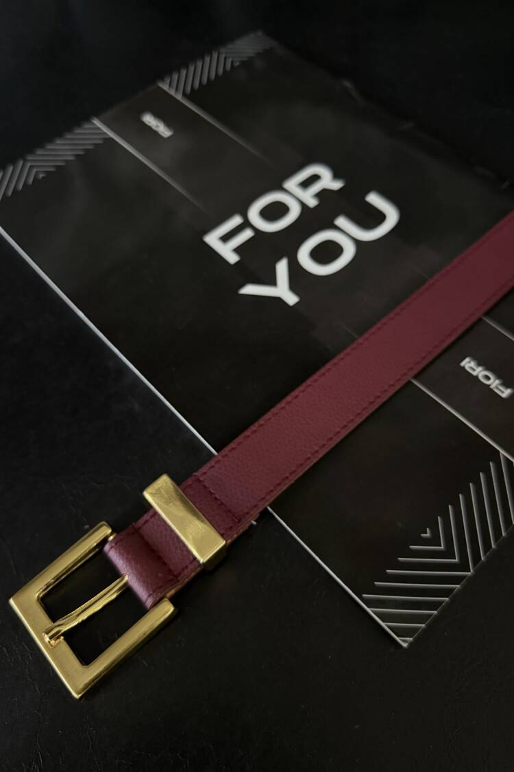 Square Buckle Bridge Women's Belt