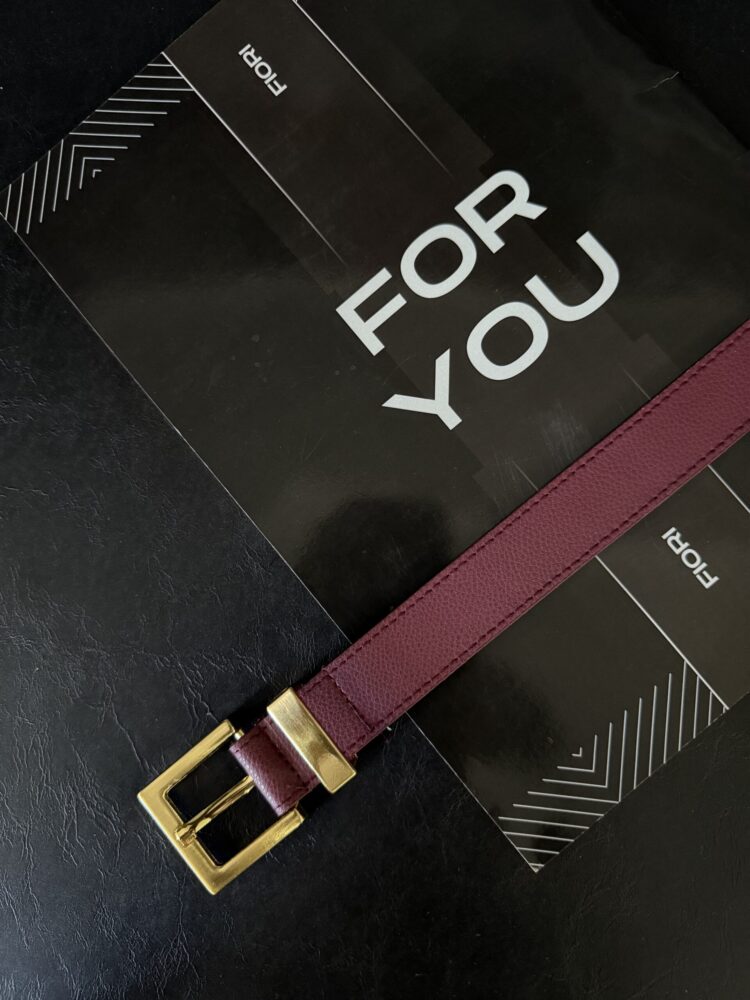 Square Buckle Bridge Women's Belt