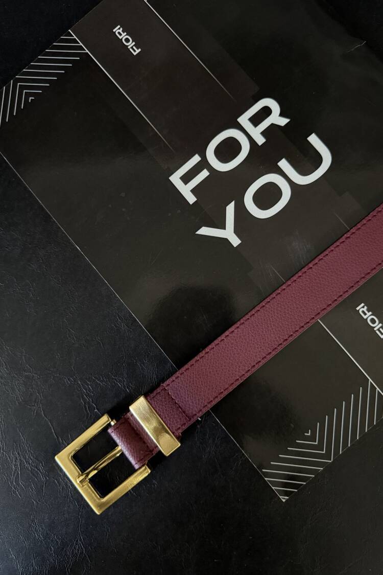 Square Buckle Bridge Women's Belt