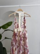 Amelia Backless Chiffon Dress