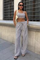 Karolina Linen Suit - Brand: Sobe Istanbul - Women's Clothing Wholesale - Globality Store