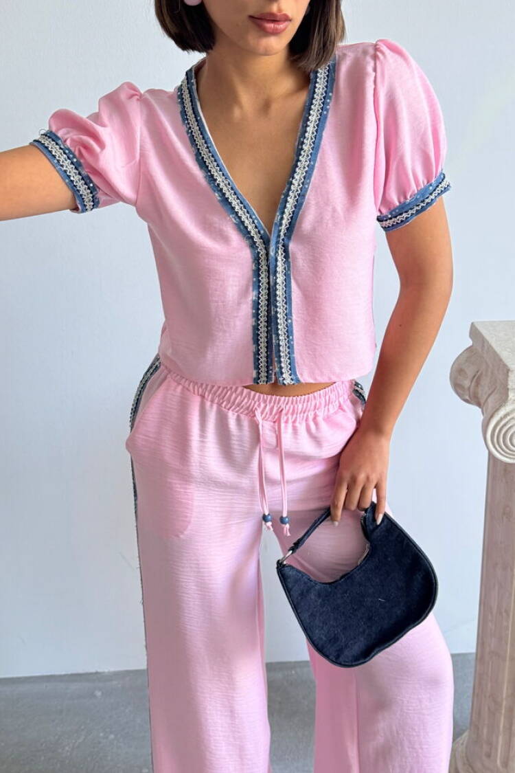 Denim Detailed Jacket