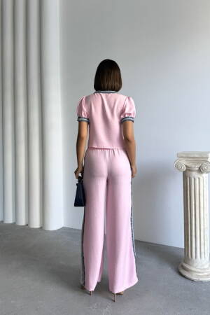Denim Striped Pants - Brand: Topshow - Women's Clothing Wholesale - Globality Store