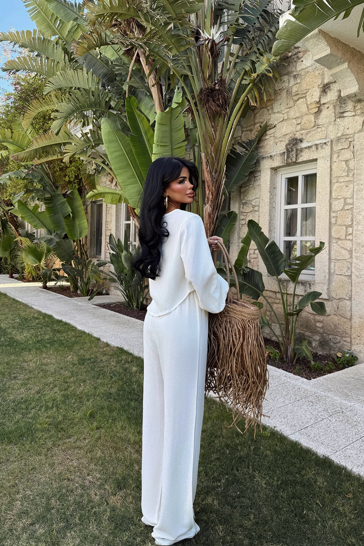 Tied Trouser Suit