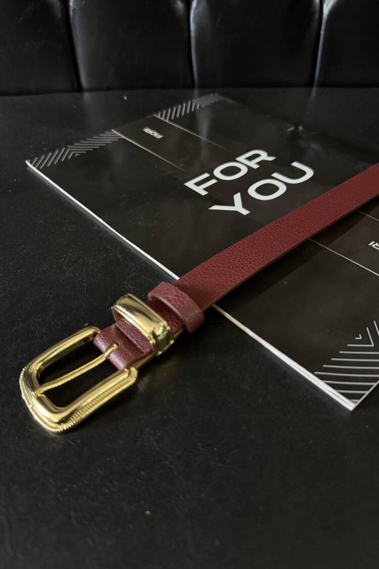 Gold Plated Blackout Women's Belt - Brand: Fiori - Women's Clothing Wholesale - Globality Store
