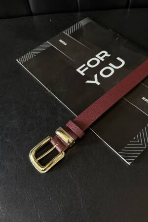 Gold Plated Blackout Women's Belt - Brand: Fiori - Women's Clothing Wholesale - Globality Store