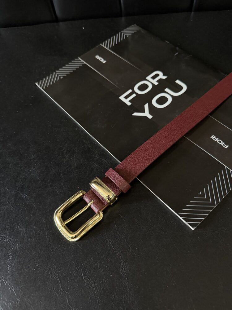 Gold Plated Blackout Women's Belt