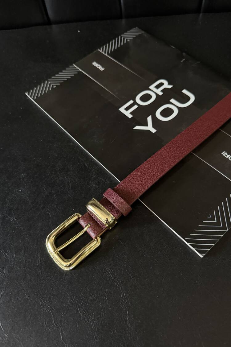 Gold Plated Blackout Women's Belt