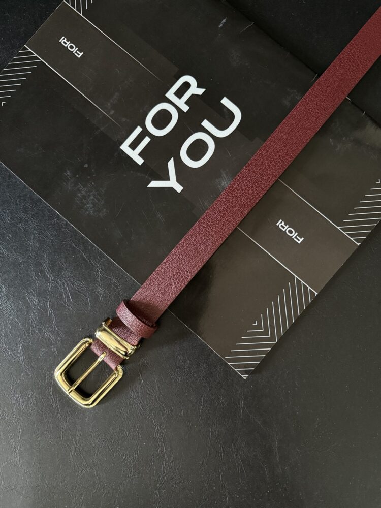 Gold Plated Blackout Women's Belt