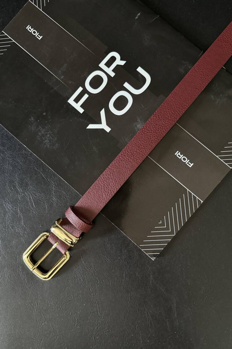 Gold Plated Blackout Women's Belt