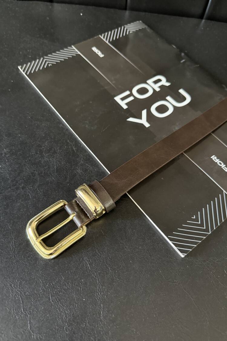 Gold Plated Blackout Women's Belt