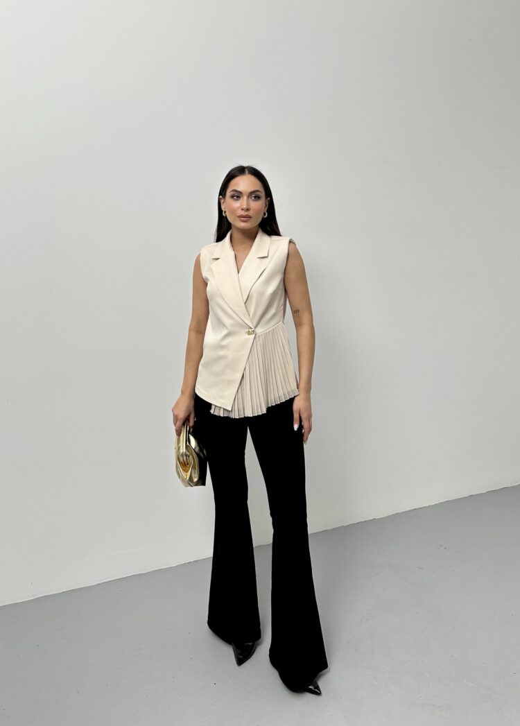 Double Fabric Blouse