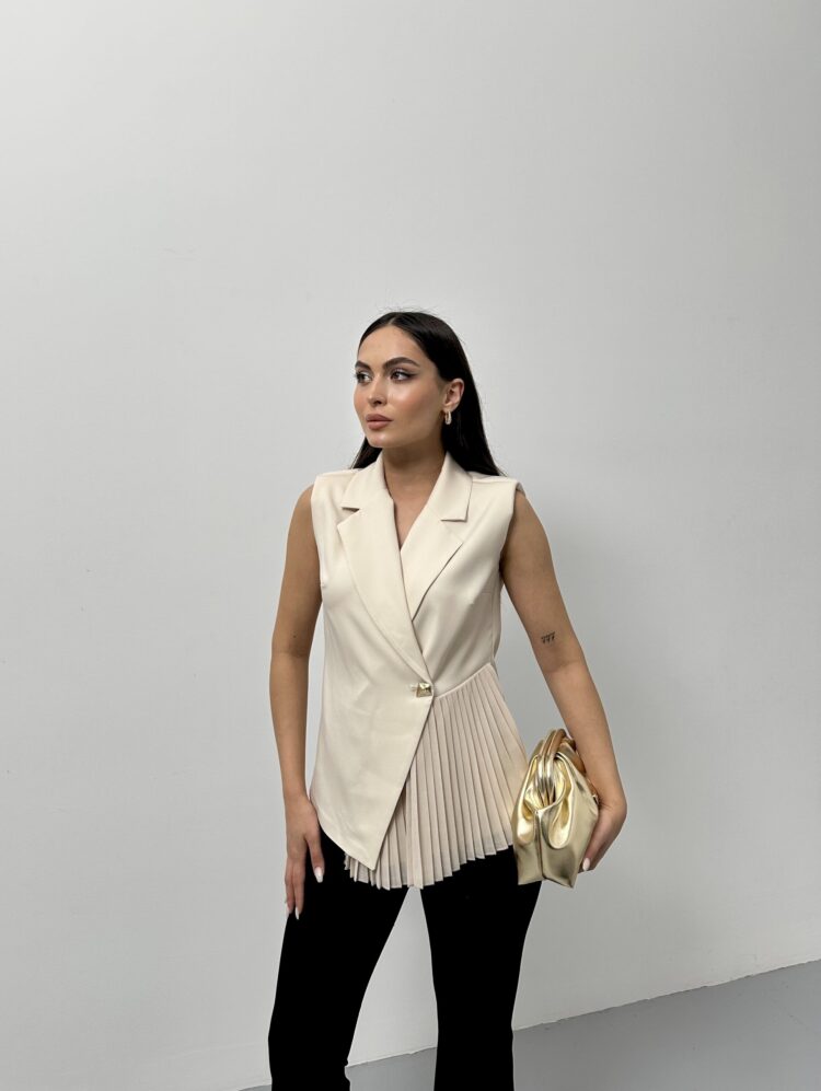 Double Fabric Blouse