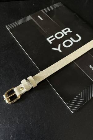 Slim Women's Belt With Square Buckle - Brand: Fiori - Women's Clothing Wholesale - Globality Store