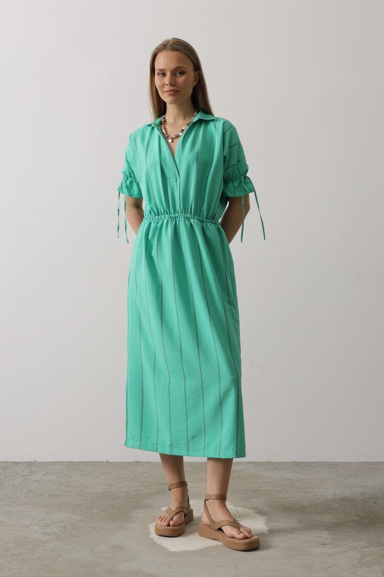 Elastic Waist Dress - Brand: Reyon - Women's Clothing Wholesale - Globality Store