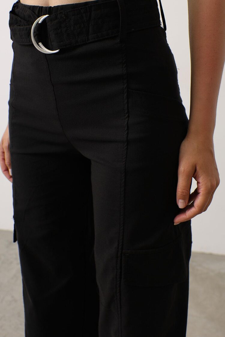Belted Cargo Pants