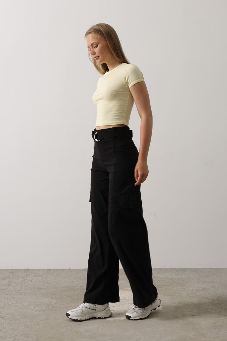 Belted Cargo Pants