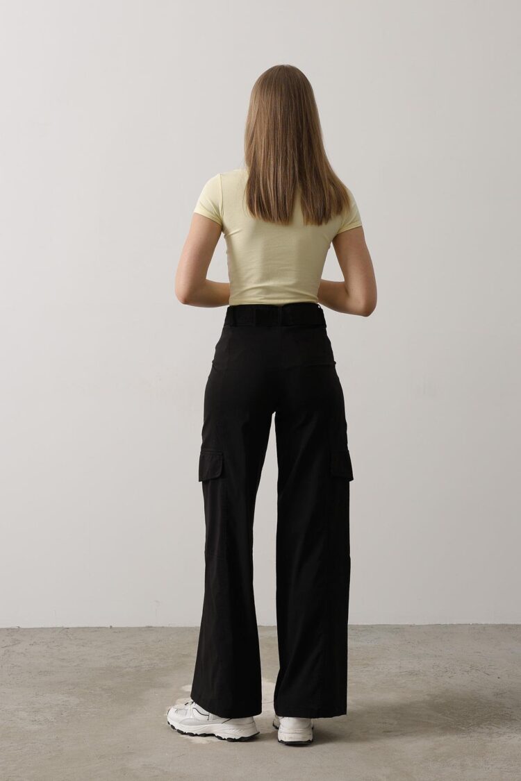 Belted Cargo Pants