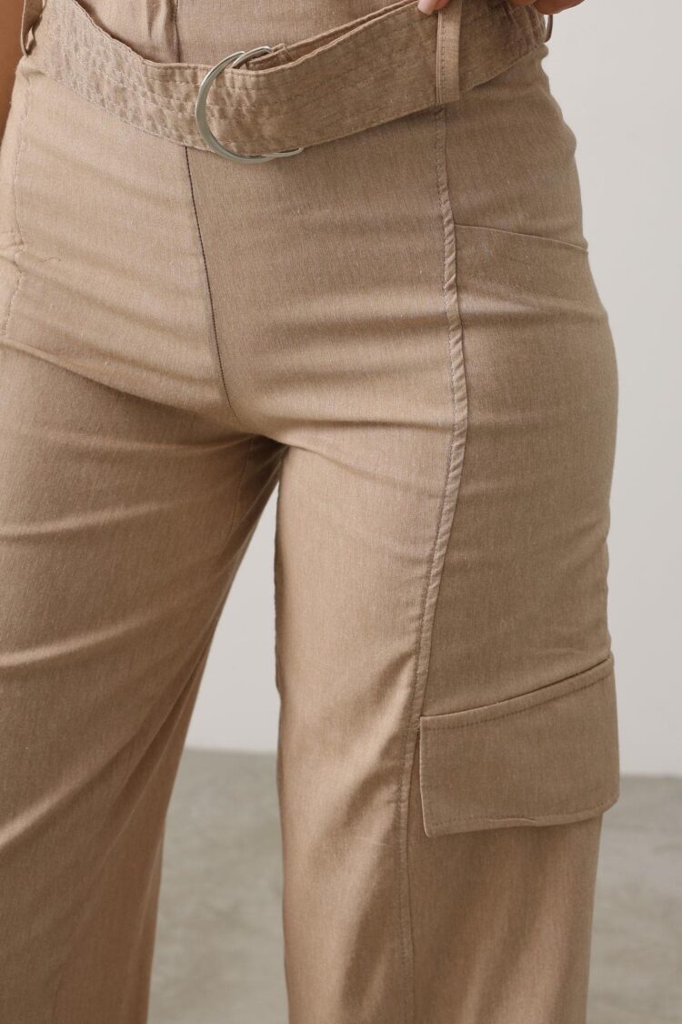 Belted Cargo Pants