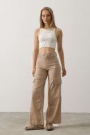 Belted Cargo Pants - Brand: Reyon - Women's Clothing Wholesale - Globality Store