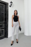 Seamless Leg Mom Fit Jeans - Brand: XLove - Women's Clothing Wholesale - Globality Store
