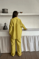 Shirt-Pants Suit Cupra Fabric - Brand: Ello - Women's Clothing Wholesale - Globality Store