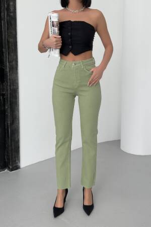 Seamless Leg Mom Fit Jeans - Brand: XLove - Women's Clothing Wholesale - Globality Store