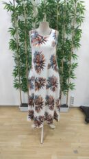 Women's Strappy Round Neck Pocket Patterned Suprem Dress - Brand: Janes - Women's Clothing Wholesale - Globality Store