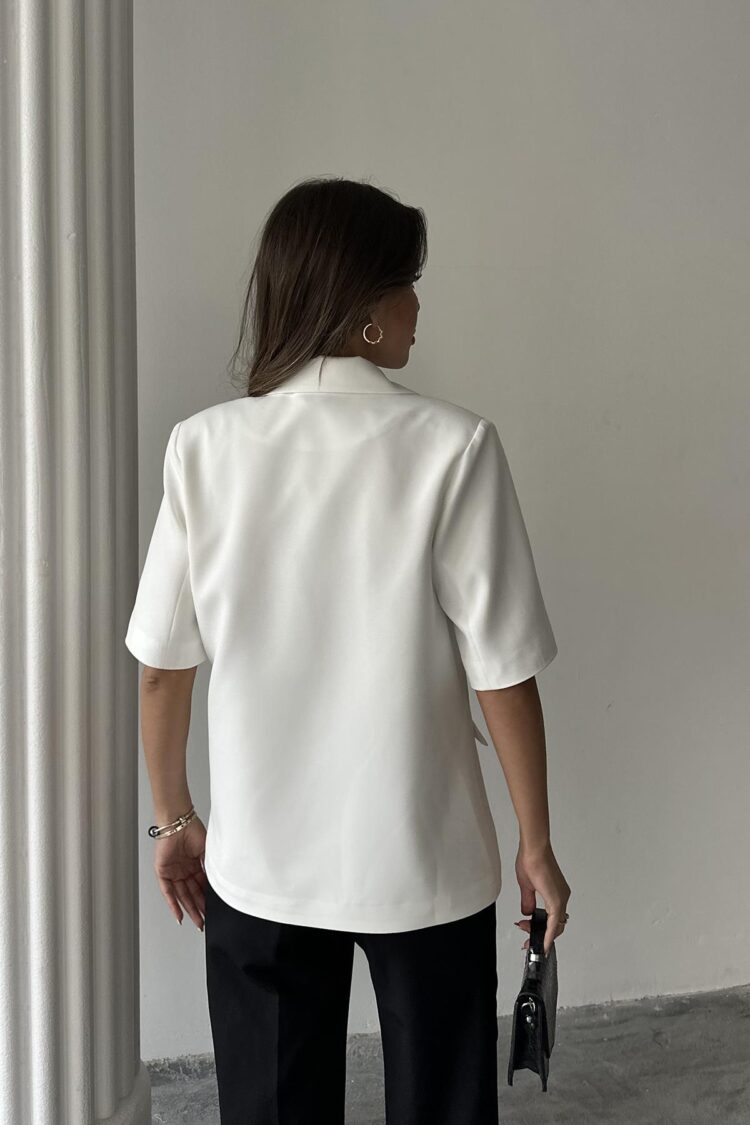 WholesaleShort Sleeve Blazer Jacket