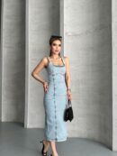 Denim Dress - Brand: My Jest Fashion - Women's Clothing Wholesale - Globality Store