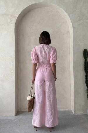Embroidered Pants -