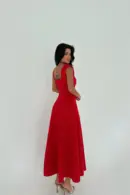 Straped Long Dress - Brand: EYYO ATELIER - Women's Clothing Wholesale - Globality Store
