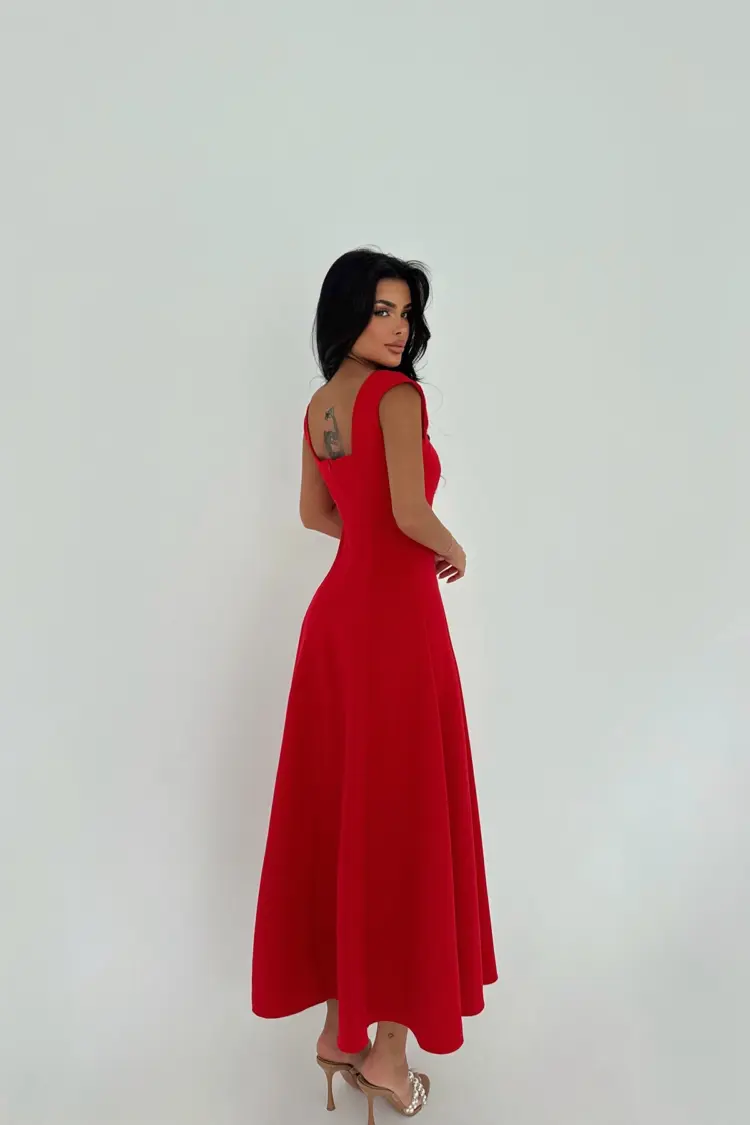 Straped Long Dress